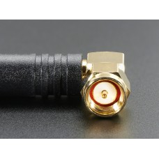 Right-angle Mini GSM/Cellular Quad-Band Antenna - 2dBi SMA Plug