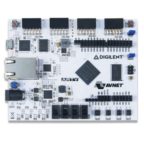 Arty A735T Artix7 FPGA Development Board for Makers and Hobbyists at