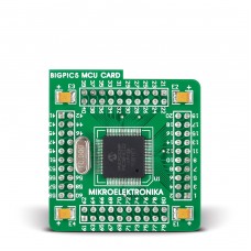 MCU card with PIC18F8722 Microcontroller