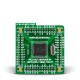 80-pin MCU card with PIC24FJ96GA008