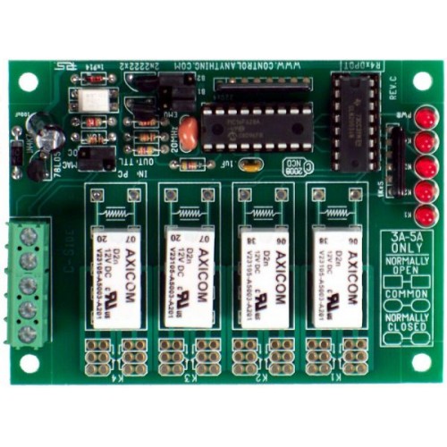 RS232 Relay Board 8-Channel 5-Amp ProXR: Relay Pros