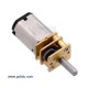 30:1 Micro Metal Gearmotor LP 6V