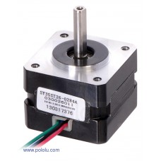 Stepper Motor: Bipolar, 200 Steps/Rev, 35×26mm, 7.4V, 0.28 A/Phase