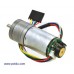 20.4:1 Metal Gearmotor 25Dx50L mm LP 6V