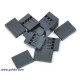 0.1" (2.54mm) Crimp Connector Housing: 1x4-Pin 10-Pack