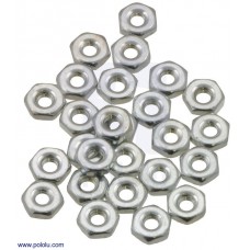 Machine Hex Nut: #2-56 (25-pack)