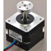 Stepper Motor: Bipolar, 200 Steps/Rev, 42×38mm, 2.8V, 1.7 A/Phase