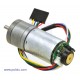 34:1 Metal Gearmotor 25Dx52L mm HP with 48 CPR Encoder