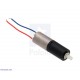 136:1 Sub-Micro Plastic Planetary Gearmotor 6Dx19L mm