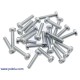 Machine Screw: M3, 14mm Length, Phillips (25-pack)