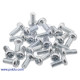 Machine Screw: #2-56, 3/16″ Length, Phillips (25-pack)