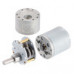 19:1 Metal Gearmotor 37Dx68L mm 24V with 64 CPR Encoder (Helical Pinion)