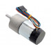 131:1 Metal Gearmotor 37Dx73L mm 24V with 64 CPR Encoder (Helical Pinion)