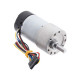 19:1 Metal Gearmotor 37Dx68L mm 12V with 64 CPR Encoder (Helical Pinion)