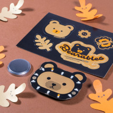 Pimoroni Bearables Bear LED Badge