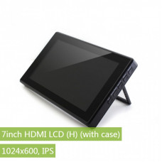 7inch HDMI LCD (H) (with case), 1024x600, IPS