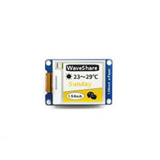 152x152, 1.54inch E-Ink display module, yellow/black/white three-color