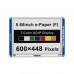 5.65inch ACeP 7-Color E-Paper E-Ink Display Module, 600×448 Pixels